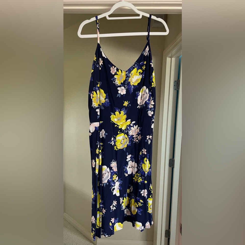Floral Navy Dress